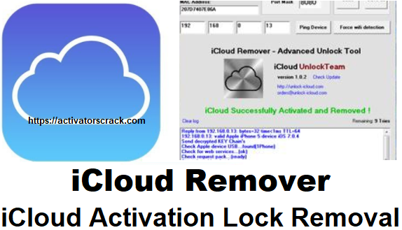 iCloud Remover 1.0.2 Crack Full Version Activation Free 2021